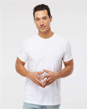 M&O Fine Jersey T-Shirt - Fine White