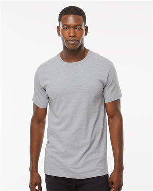 M&O Fine Jersey T-Shirt - Heather Grey