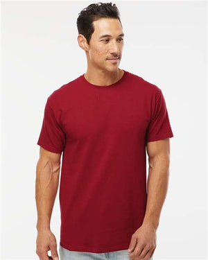 M&O Men's Gold Soft Touch T-Shirt - Cardinal Red