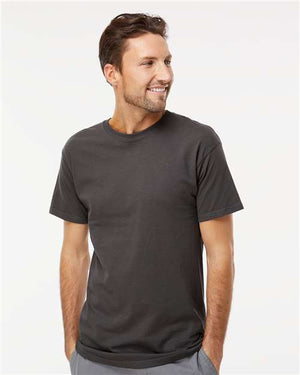 M&O Men's Gold Soft Touch T-Shirt - Charcoal