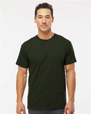 M&O Men's Gold Soft Touch T-Shirt - Forest Green