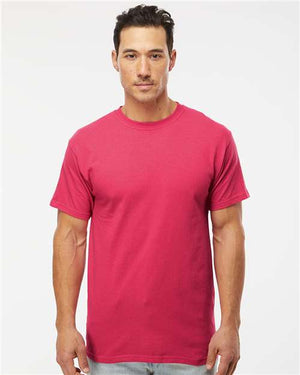 M&O Men's Gold Soft Touch T-Shirt - Heliconia