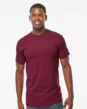 M&O Men's Gold Soft Touch T-Shirt - Maroon