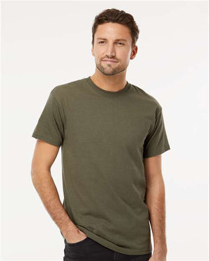 M&O Men's Gold Soft Touch T-Shirt - Military Green