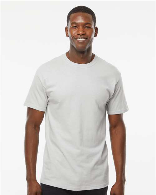 M&O Men's Gold Soft Touch T-Shirt - Platinum