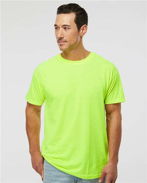 M&O Men's Gold Soft Touch T-Shirt - Safety Green