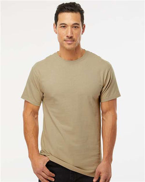 M&O Men's Gold Soft Touch T-Shirt - Sand
