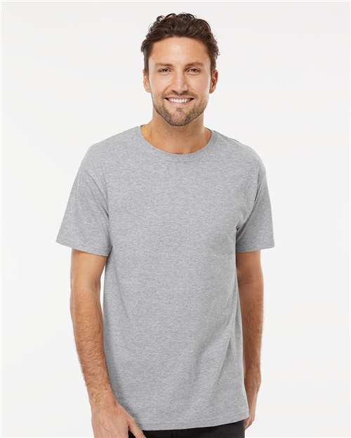 M&O Men's Gold Soft Touch T-Shirt - Sport Grey