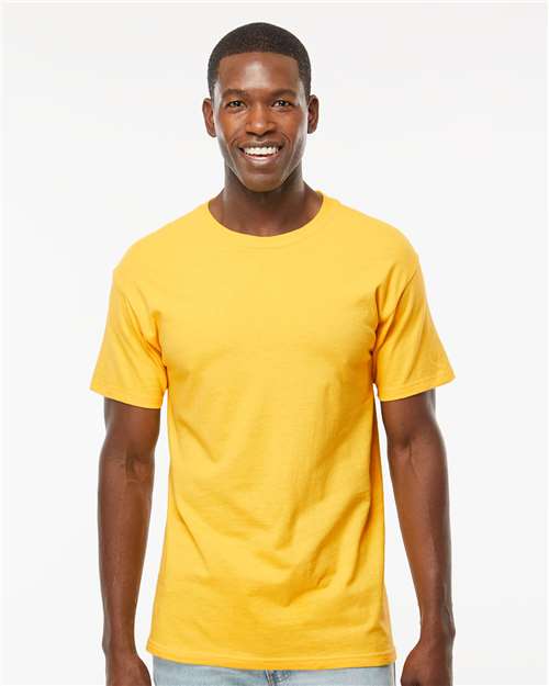 M&O Men's Gold Soft Touch T-Shirt - Yellow