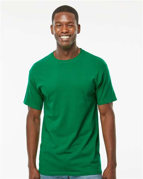 M&O Men's Gold Soft Touch T-Shirt - Fine Kelly Green
