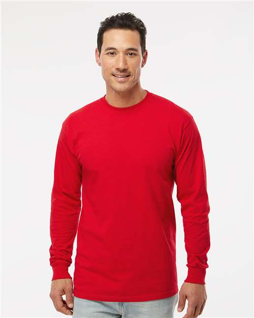 M&O Unisex Gold Soft Touch Long Sleeve T-Shirt