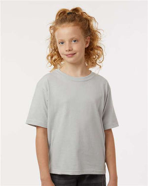 M&O Youth Gold Soft Touch T-Shirt - Platinum