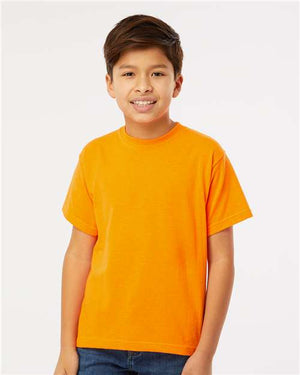 M&O Youth Gold Soft Touch T-Shirt - Safety Orange