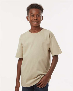 M&O Youth Gold Soft Touch T-Shirt - Sand