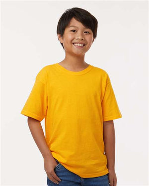 M&O Youth Gold Soft Touch T-Shirt - Gold