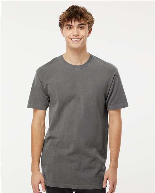 M&O Unisex Vintage Garment-Dyed T-Shirt - Grey