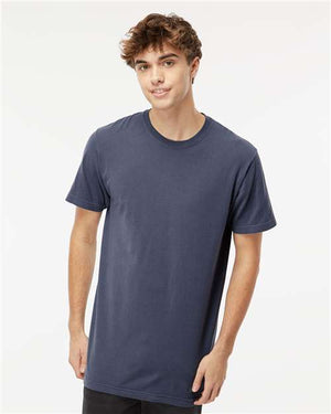M&O Unisex Vintage Garment-Dyed T-Shirt - Navy