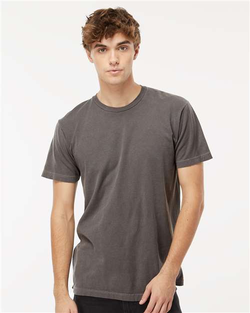 M&O Unisex Vintage Garment-Dyed T-Shirt - Pepper