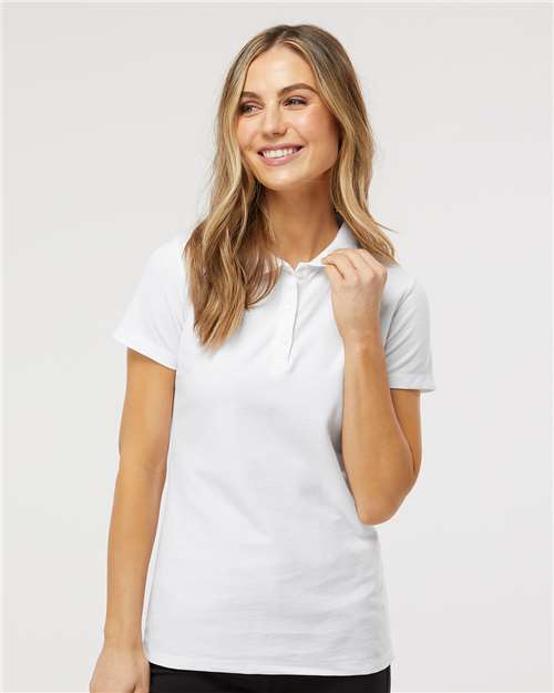 M&O Women's Soft Touch Polo