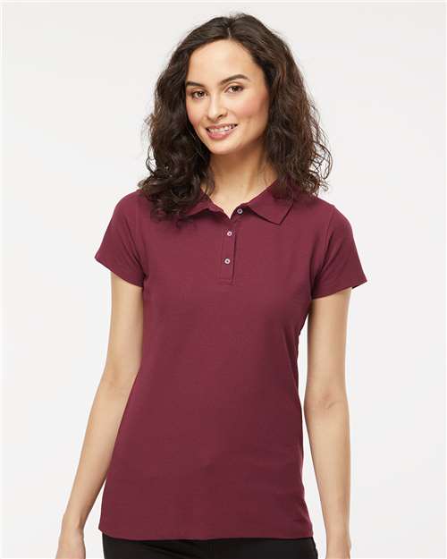 M&O Women's Soft Touch Polo