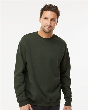 M&O Unisex Crewneck Fleece - Black