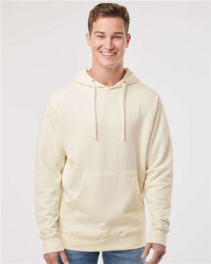 Independent Trading Co. Unisex Midweight Hooded Sweatshirt - Bone
