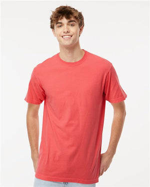 M&O Unisex Vintage Garment-Dyed T-Shirt - Aloe