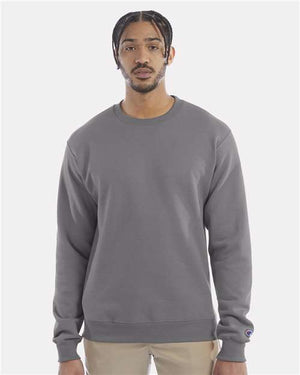Champion Unisex Powerblend® Crewneck Sweatshirt - Stone Grey